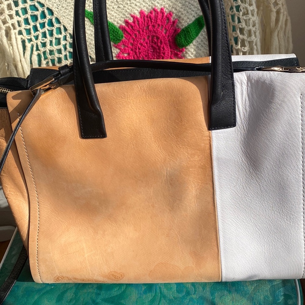 Authentic Coach Bag. Color Block. Signature Coach… - image 5